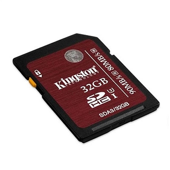 金士顿 SDA3 SD卡存储卡中国红 32G 红 (单位:个)