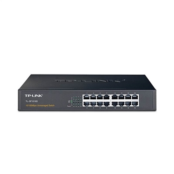 TP-LINK TL-SF1016D 非网管交换机 16口百兆 (单位：个)