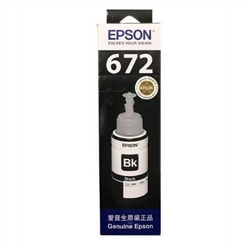 爱普生 T6721 原装墨盒 适用机型L201 （单位：盒） 黑 （适用于：EPSON L101/L201/L111/L）