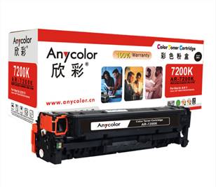 Anycolor欣彩AR-7200K黑色硒鼓/墨粉盒 佳能CRG 318BK，Canon LBP 7200C