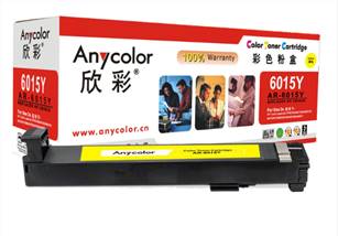 Anycolor欣彩AR-6015Y（黄色）彩色硒鼓/墨粉盒惠普CB382A，HP Color CP6015/6030