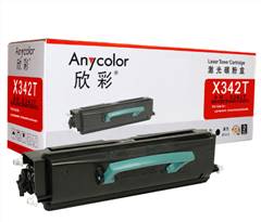 欣彩Anycolor AR-X342T黑色硒鼓/墨粉盒适用利盟X340H21G，LEXMARK X340/X342