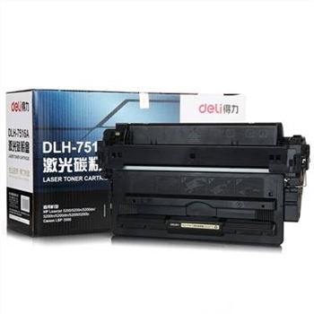 得力 DLH-7516A 硒鼓激光碳粉盒  （单位：只） 黑