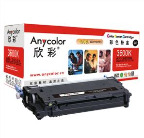 欣彩Anycolor AR-3600K（黑色）彩色硒鼓/墨粉盒 惠普Q6470A，HP Color 3600/DN